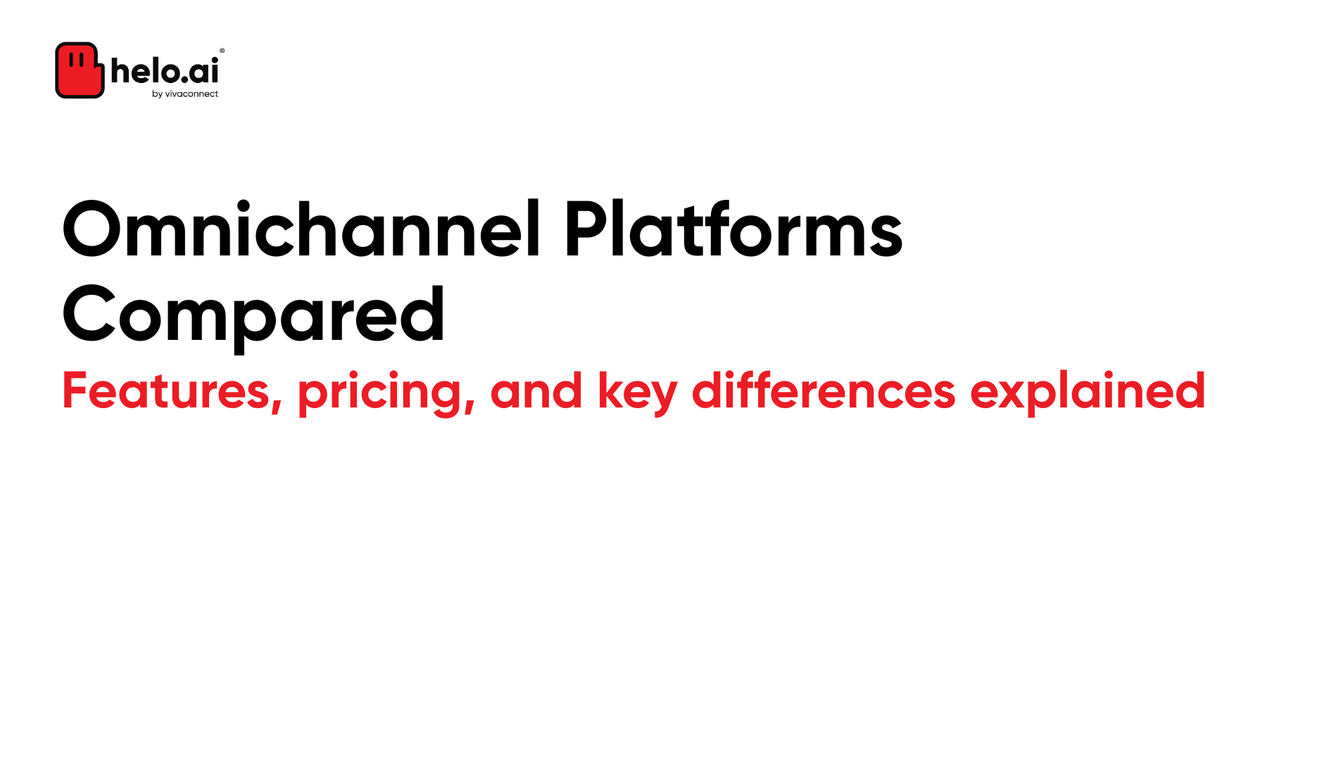 Best Omnichannel platform